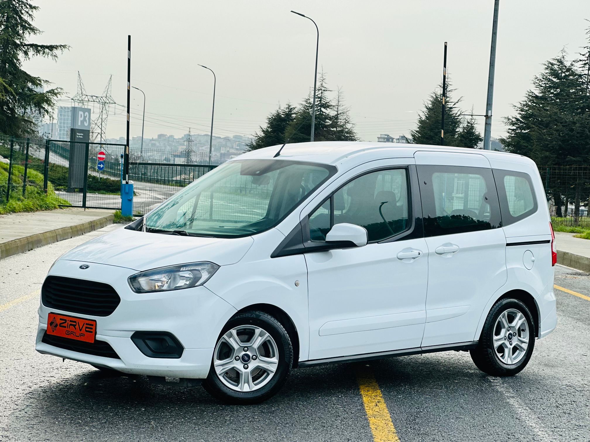 FORD COURİER 2020 MODEL TRAMERSİZ - 1.5 DİZEL -O.70 ORANLA-