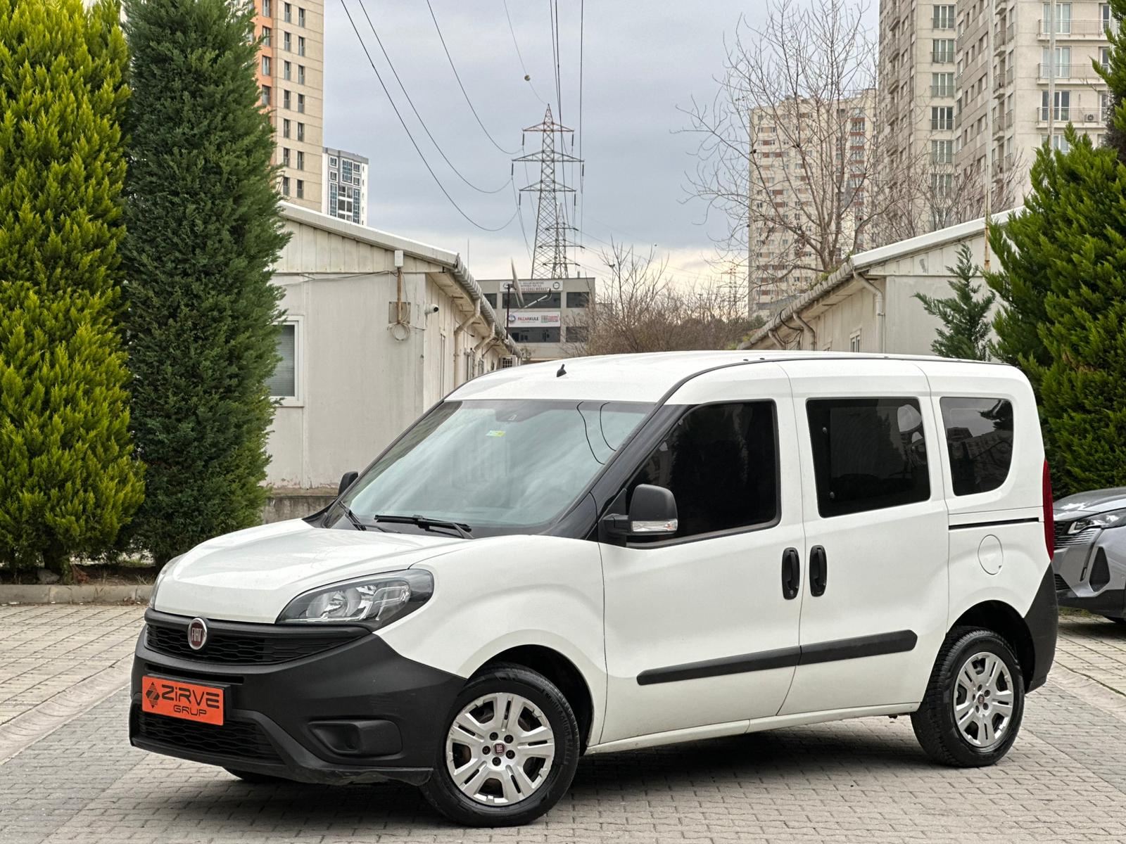 FİAT DOBLO 2018 EASY 1.3M.JET DİZEL OTOMOBİL RUHSATLI -BANKASIZ KREDİSİZ-