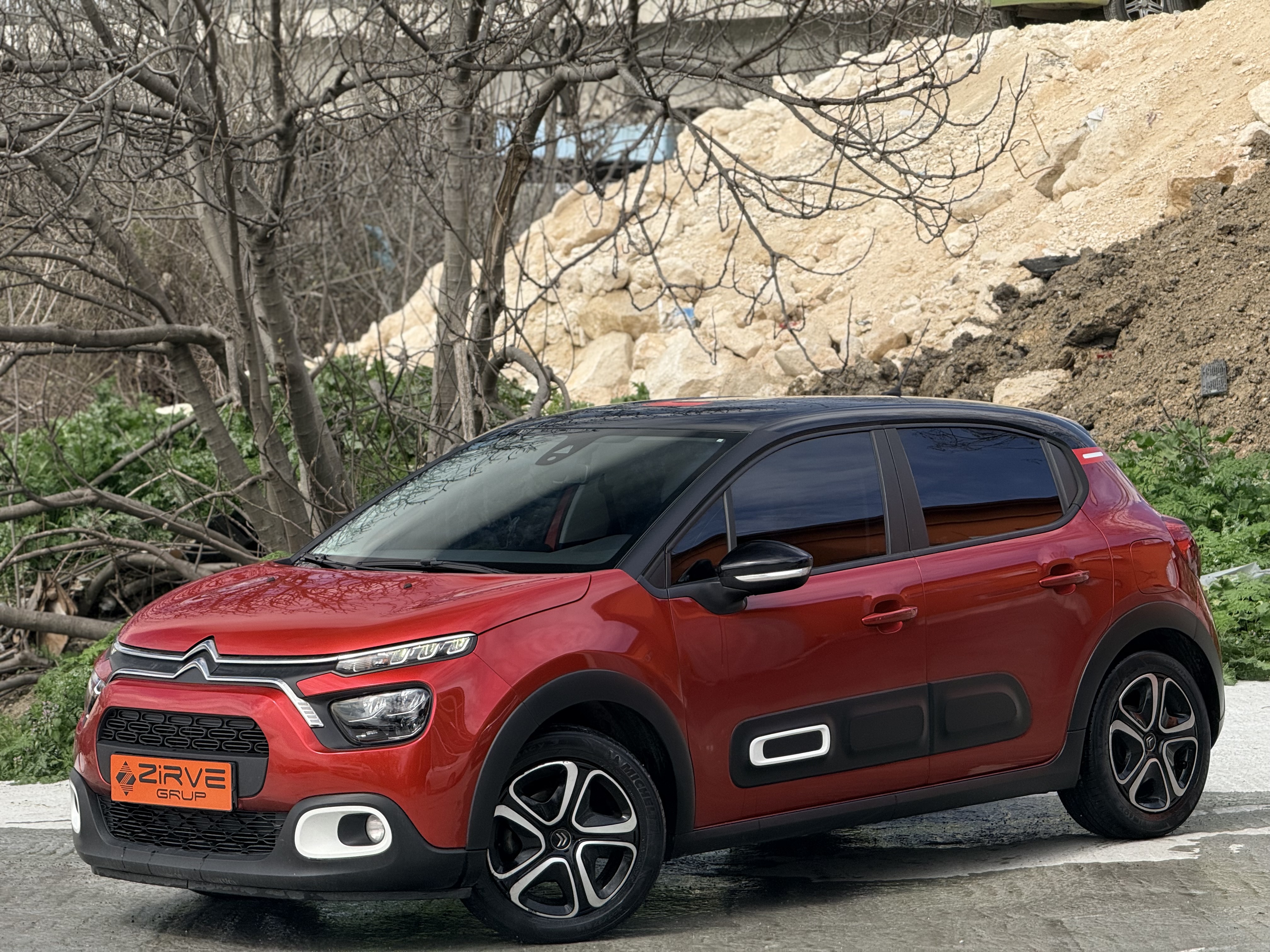 CİTROEN C3 OTOMATİK SIFIR AYARINDA FEEL BOLD HATASIZ BOYASIZ-0.70 ORANLARLA-