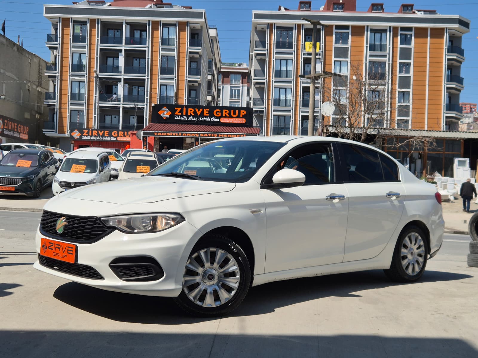 FİAT EGEA 2017 SEDAN 1.3 EASY DİZEL -200 BİN TL PEŞİNAT GERİ KALANI TAKSİTLİ ÖDE-