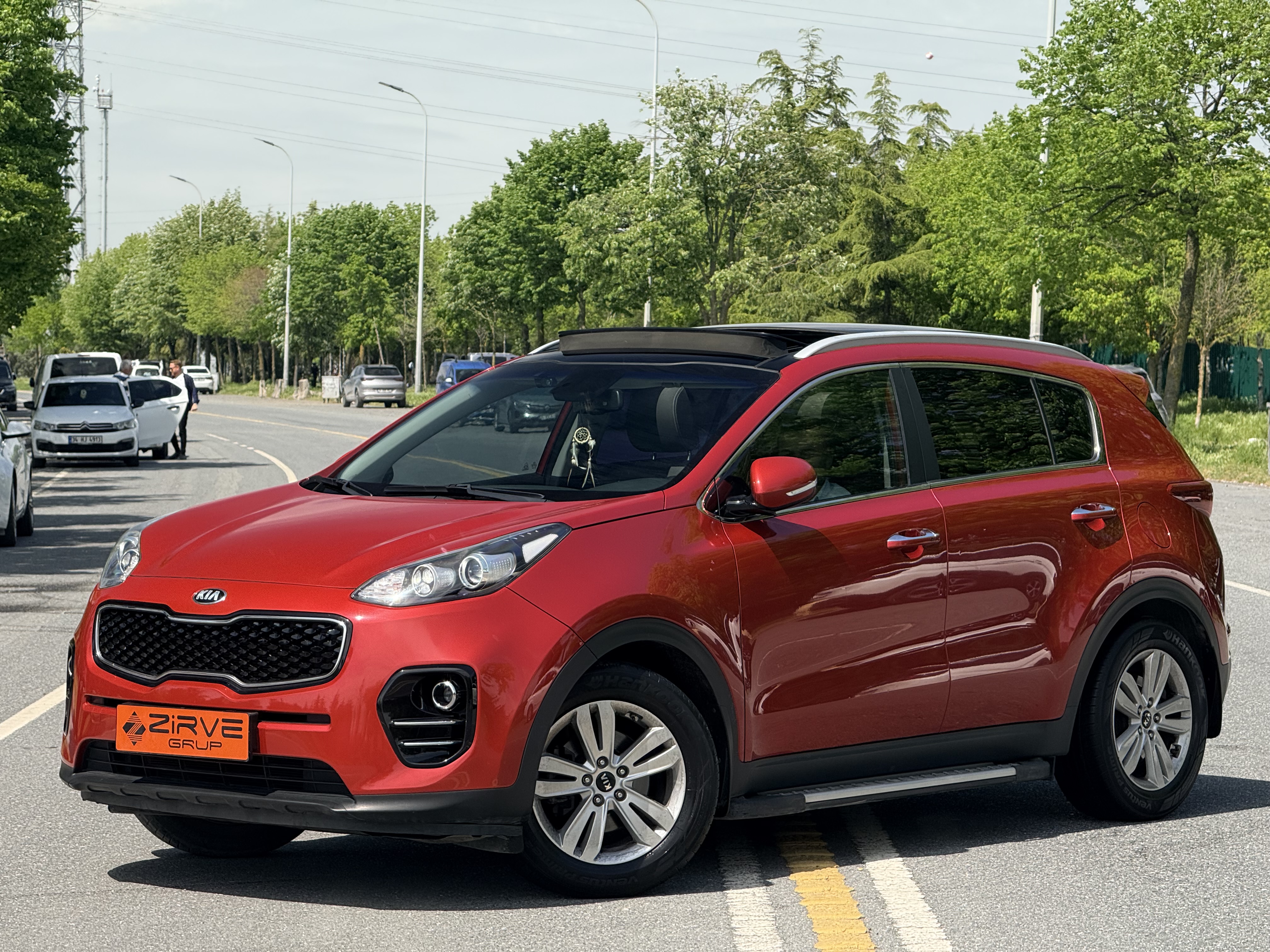 HATASIZ BOYASIZ KİA SPORTAGE 2017 KIRMIZI - 36AY TAKSİT BANKASIZ KREDİSİZ-