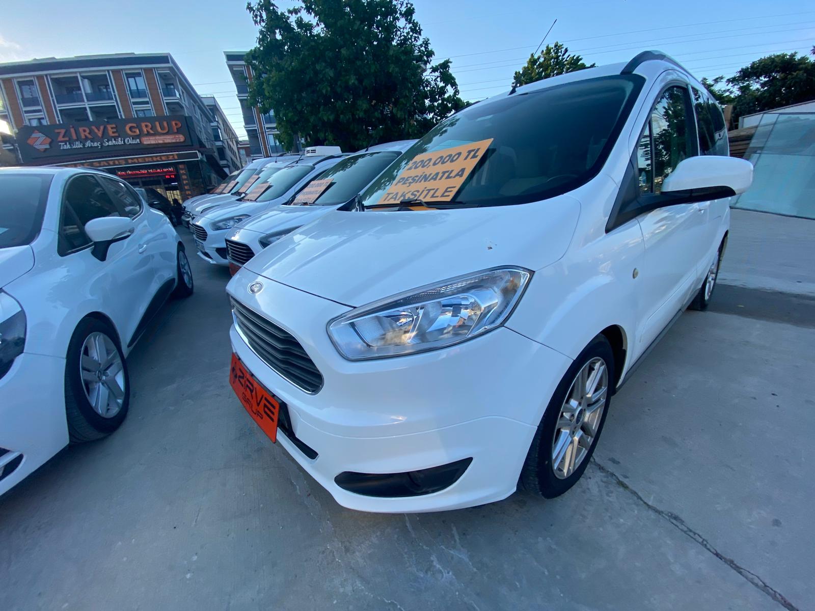 FORD COURİER 2018 TİTANİUM PLUS 1.6TDCİ ENDOLUSU DAHA 138 KMDE-BANKASIZ KREDİSİZ-