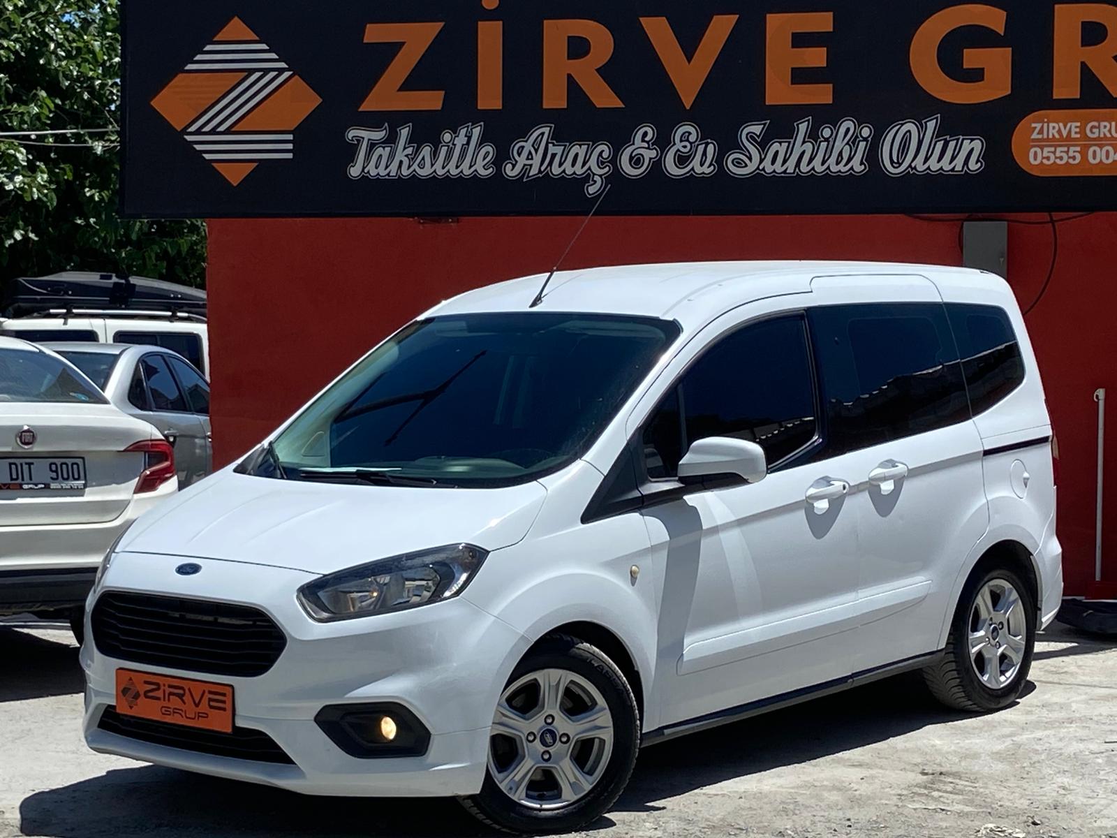 FORD COURİER 2020 DELUX OTOMOBİL 1.5TDCİ DİZEL-48 AY VADE İMKANI-