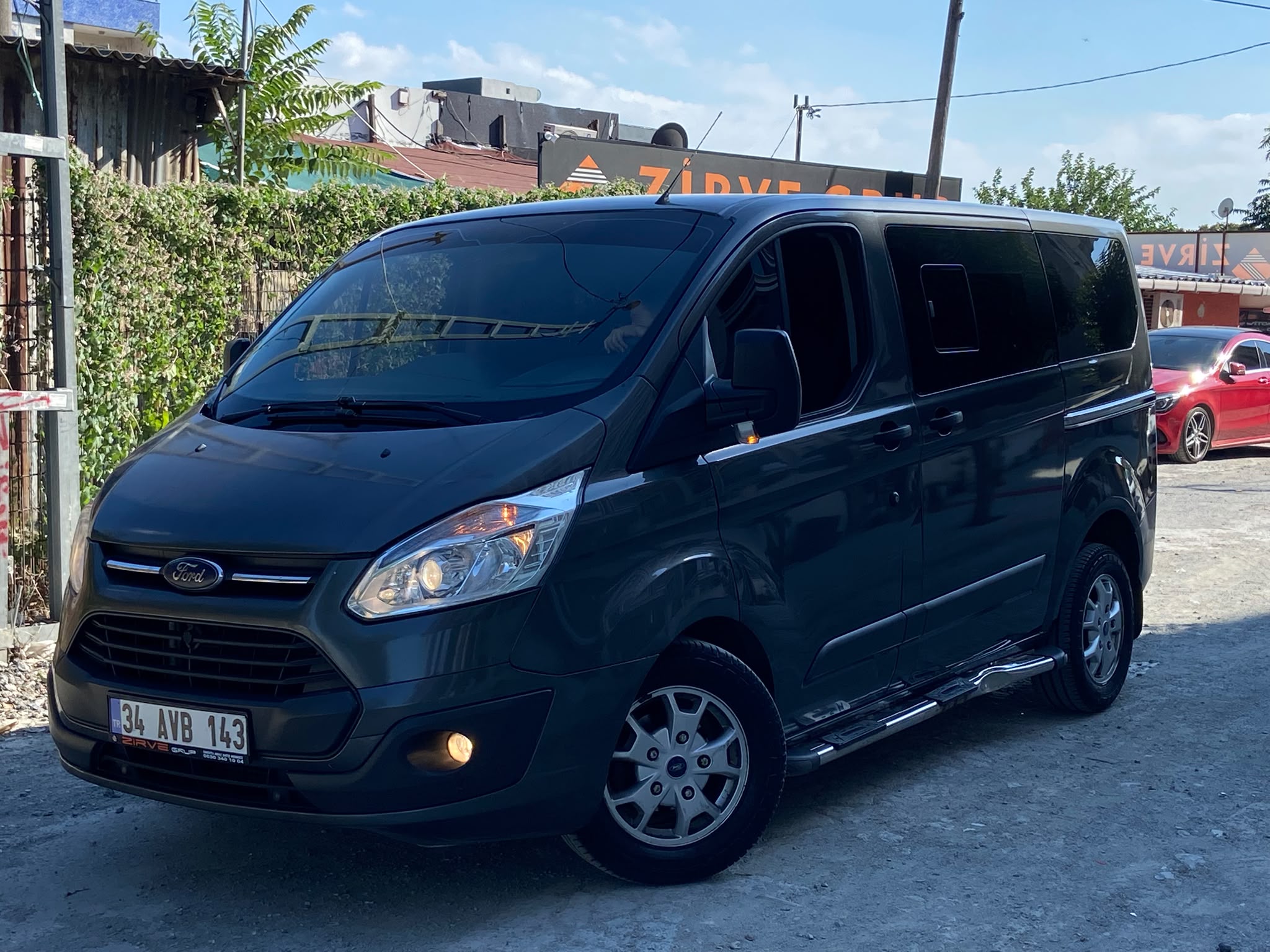 TRANSİT CUSTOM 2015 ÇİFT SÜRGÜ 5+1 155HP MOTOR MEKANİK SÜPER-BANKASIZ KREDİSİZ-