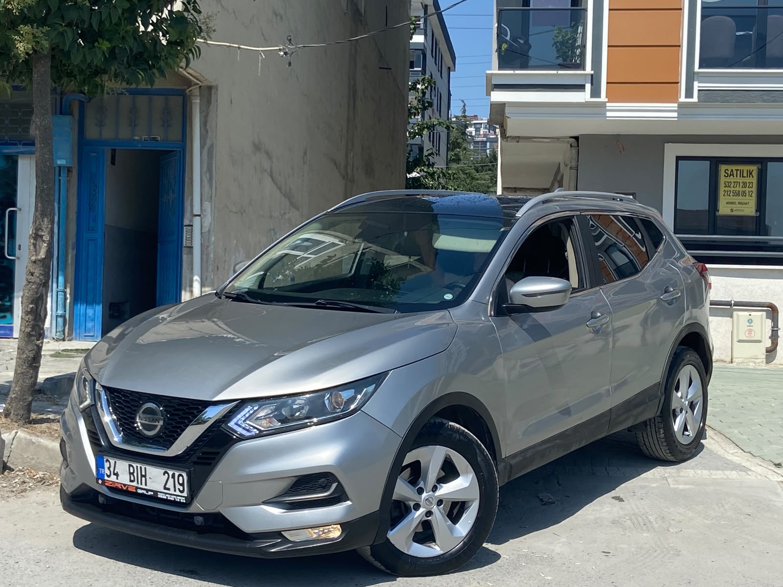 NİSSAN QASHQAİ 2018 OTOMATİK 1.6DCİ 130 HP CAM TAVANLI SKY PACK-BANKASIZ KREDİSİZ-